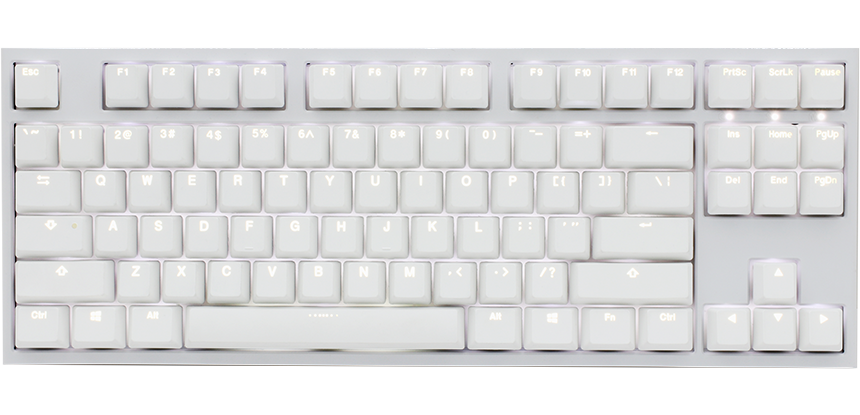 Ducky One 2 TKL White Edition image