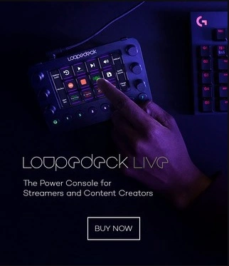 Partner image for https://loupedeck.com/products/loupedeck-live/