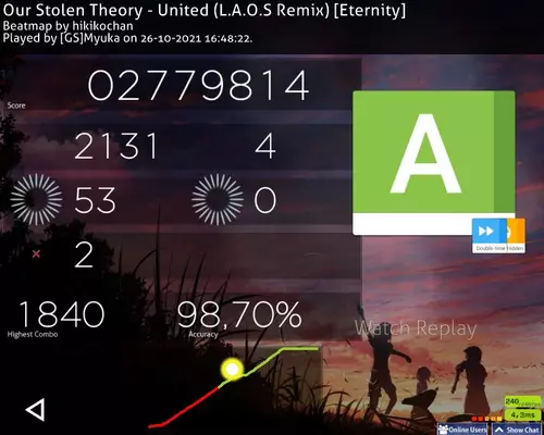 My top play (United DTHD 98.70% 511pp) link image